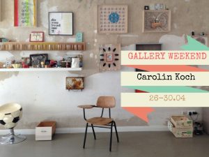 Carolin Koch zum Gallery Weekend