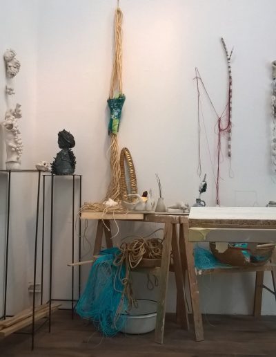 Claudia Hartwig Berlin Kunst Skulptur Installation Atelier